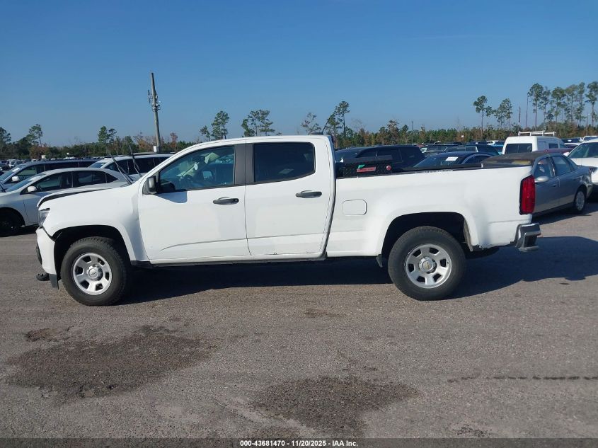 2022 Chevrolet Colorado 2Wd Long Box Wt VIN: 1GCGSBEN9N1155933 Lot: 43681470