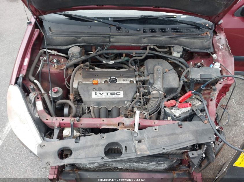 2004 Honda Cr-V Lx VIN: SHSRD785X4U236708 Lot: 43681478