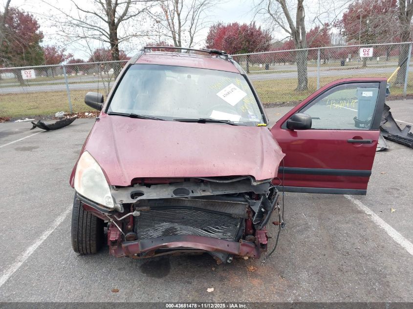 2004 Honda Cr-V Lx VIN: SHSRD785X4U236708 Lot: 43681478