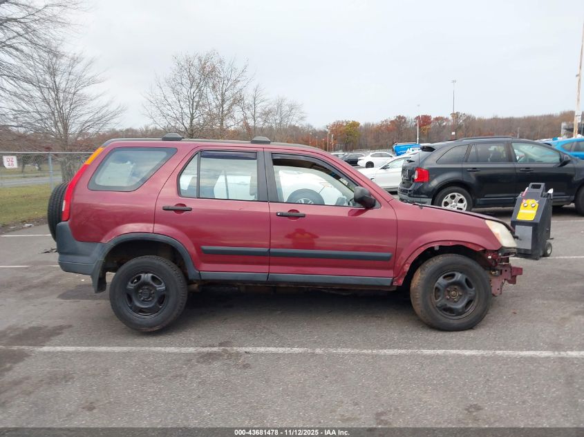 2004 Honda Cr-V Lx VIN: SHSRD785X4U236708 Lot: 43681478