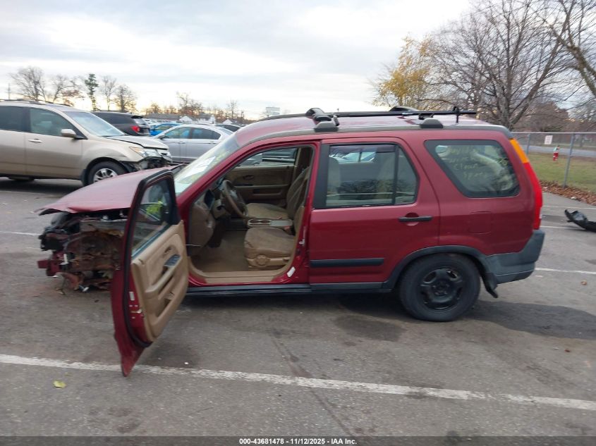 2004 Honda Cr-V Lx VIN: SHSRD785X4U236708 Lot: 43681478