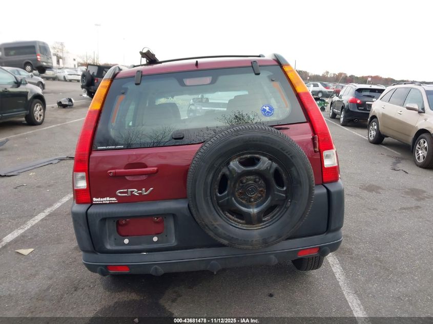 2004 Honda Cr-V Lx VIN: SHSRD785X4U236708 Lot: 43681478