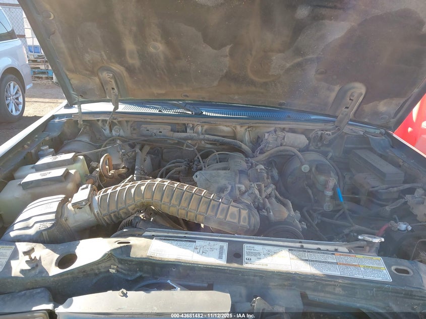 1998 Ford Ranger Splash/Xl/Xlt VIN: 1FTYR14XXWPB41521 Lot: 43681482