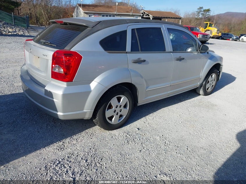 1B3HB28B77D511613 2007 DODGE CALIBER photo no. 4