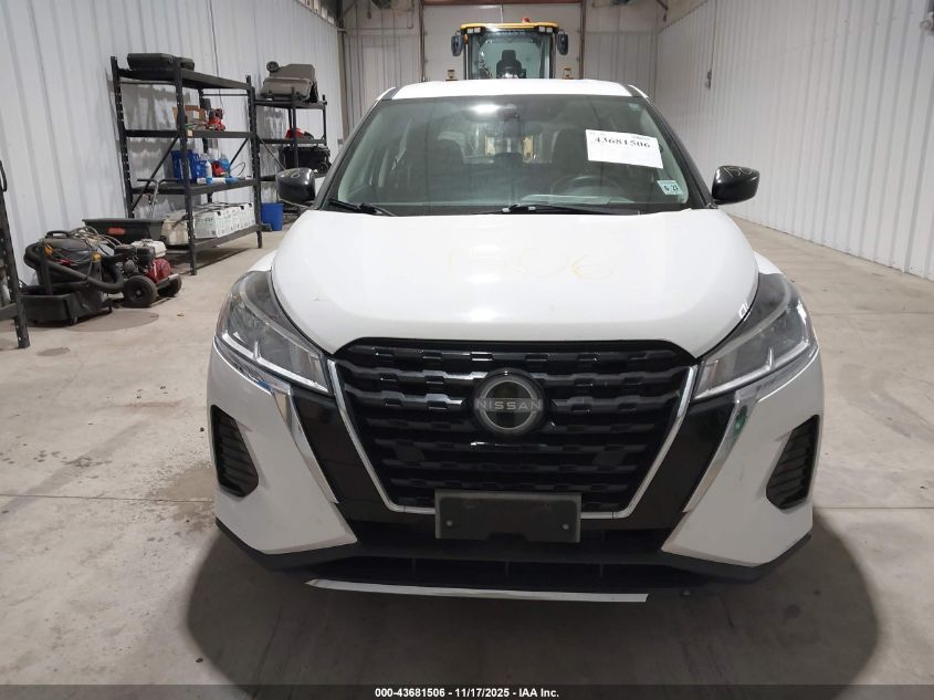 2022 Nissan Kicks S VIN: 3N1CP5BV7NL505190 Lot: 43681506