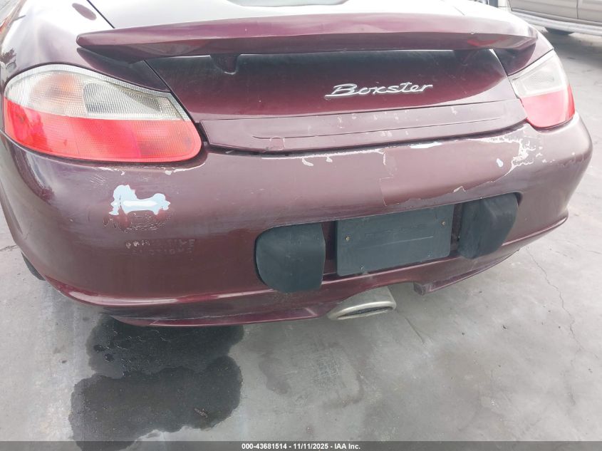 2004 Porsche Boxster VIN: WP0CA29864U621076 Lot: 43681514
