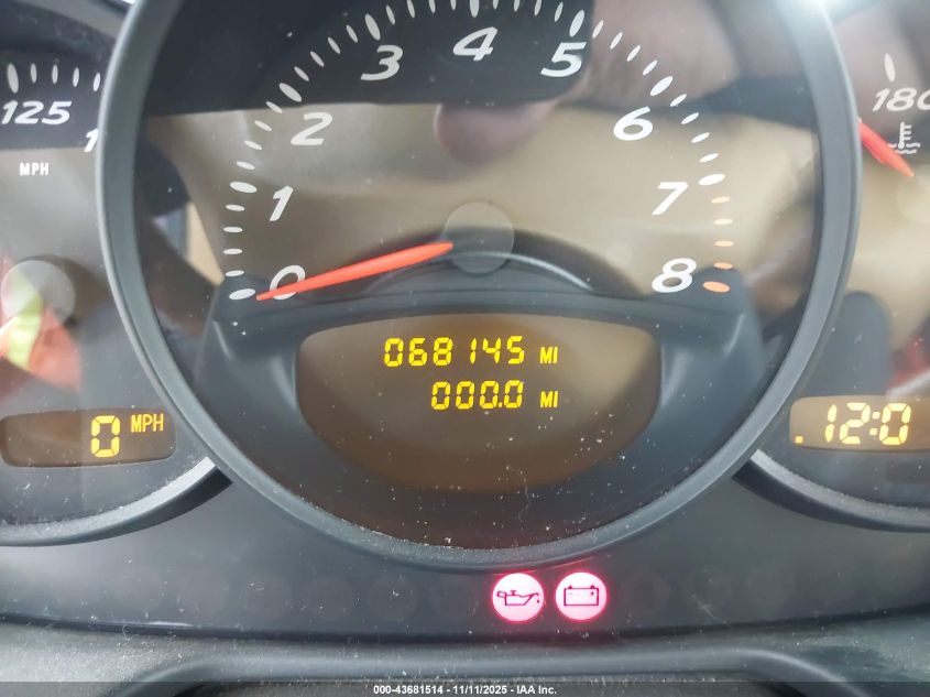 2004 Porsche Boxster VIN: WP0CA29864U621076 Lot: 43681514