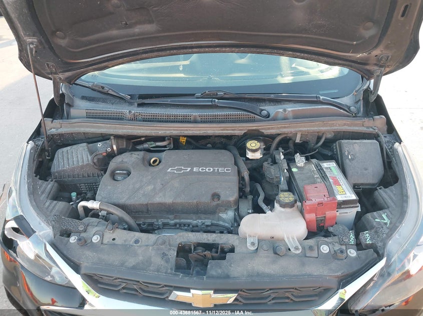 2020 Chevrolet Spark Fwd 2Lt Automatic VIN: KL8CF6SA2LC421556 Lot: 43681567