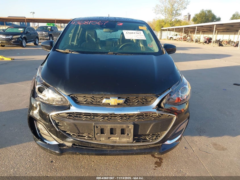2020 Chevrolet Spark Fwd 2Lt Automatic VIN: KL8CF6SA2LC421556 Lot: 43681567