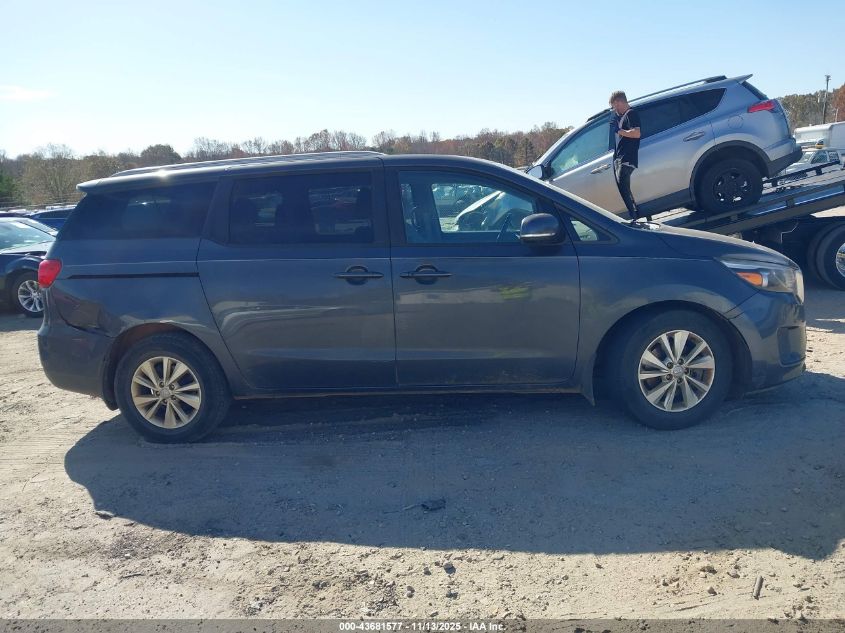 2018 Kia Sedona Lx VIN: KNDMB5C16J6348557 Lot: 43681577