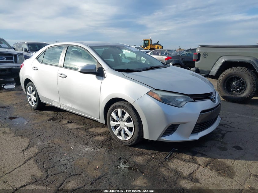2016 TOYOTA COROLLA LE - 2T1BURHE9GC605829
