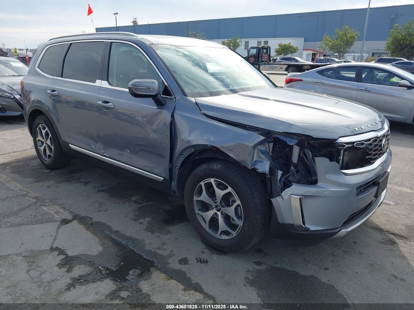 2021 Kia Telluride Ex VIN: 5XYP3DHC9MG164083 Lot: 43681625