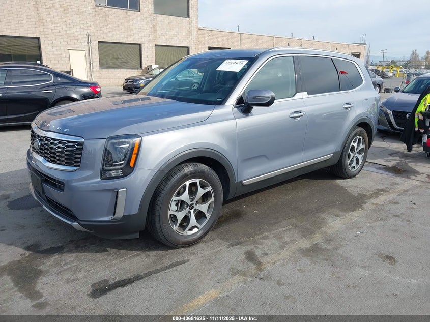 2021 Kia Telluride Ex VIN: 5XYP3DHC9MG164083 Lot: 43681625