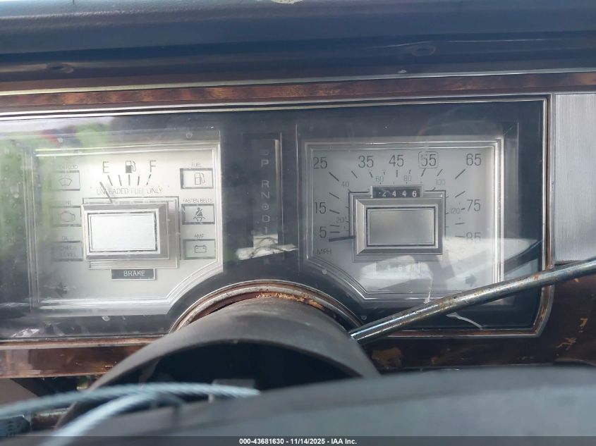 1985 Mercury Grand Marquis VIN: 2MEBP95F9FX615581 Lot: 43681630