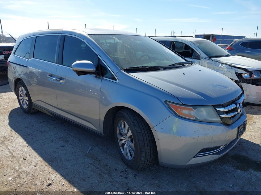 2016 HONDA ODYSSEY EX-L - 5FNRL5H66GB100815