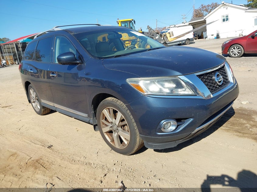 2014 NISSAN PATHFINDER PLATINUM - 5N1AR2MN2EC704746