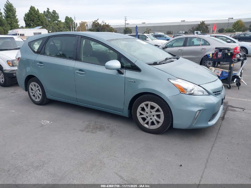 TOYOTA PRIUS V THREE