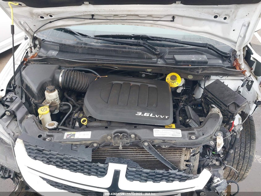 2018 Dodge Grand Caravan Gt VIN: 2C4RDGEG4JR196008 Lot: 43681729