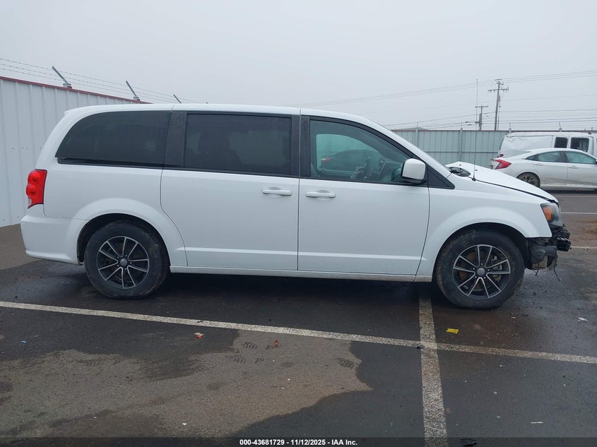 2018 Dodge Grand Caravan Gt VIN: 2C4RDGEG4JR196008 Lot: 43681729