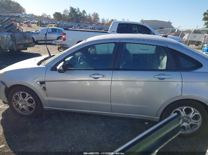 2008 Ford Focus Se/Ses VIN: 1FAHP35N88W279913 Lot: 43681751