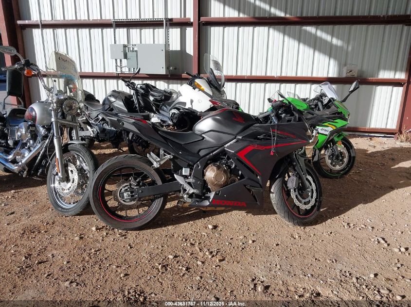 2021 Honda Cbr500 Ra VIN: MLHPC6255M5200766 Lot: 43681757