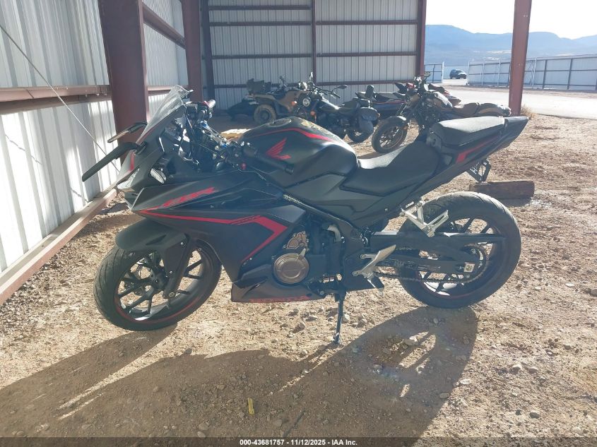 2021 Honda Cbr500 Ra VIN: MLHPC6255M5200766 Lot: 43681757