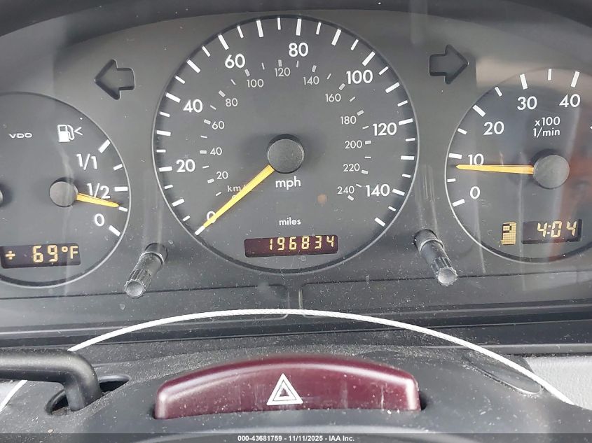 2003 Mercedes-Benz Ml 320 VIN: 4JGAB54E63A384264 Lot: 43681759