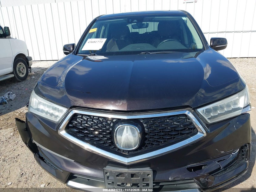 2017 Acura Mdx Technology Package VIN: 5FRYD3H57HB006320 Lot: 43681773