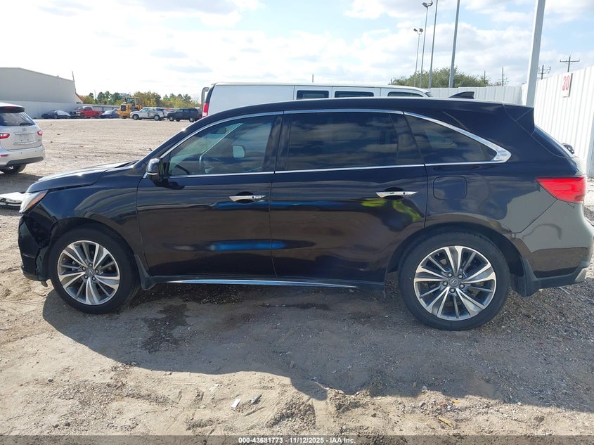 2017 Acura Mdx Technology Package VIN: 5FRYD3H57HB006320 Lot: 43681773