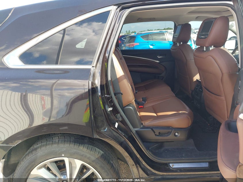 2017 Acura Mdx Technology Package VIN: 5FRYD3H57HB006320 Lot: 43681773