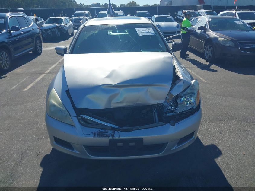 2006 Honda Accord 3.0 Ex VIN: 1HGCM66596A068261 Lot: 43681803