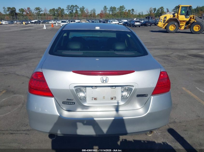 2006 Honda Accord 3.0 Ex VIN: 1HGCM66596A068261 Lot: 43681803