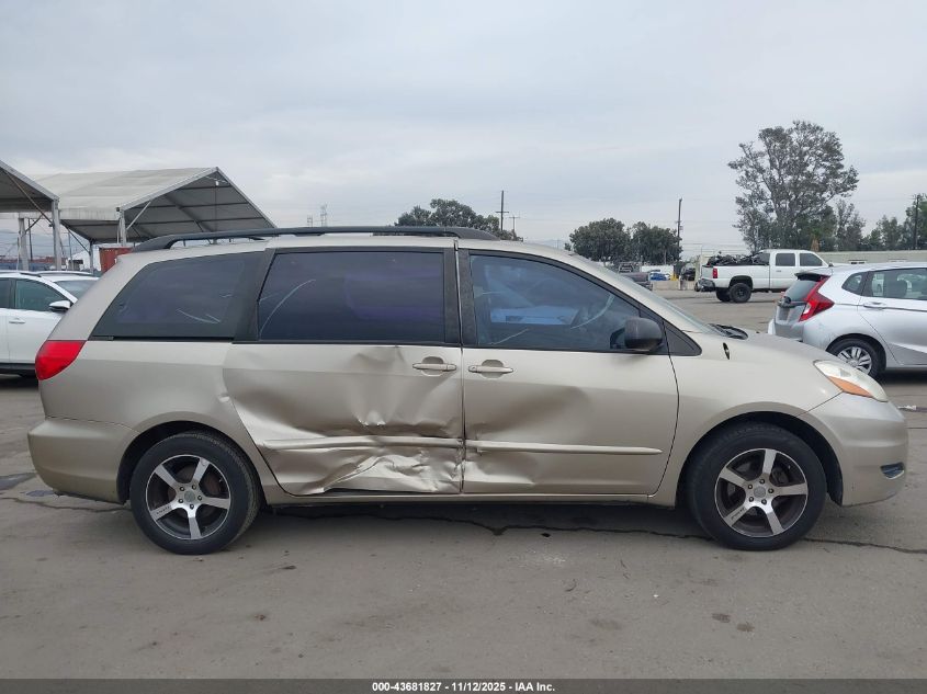 2007 Toyota Sienna Ce VIN: 5TDZK23C57S034316 Lot: 43681827