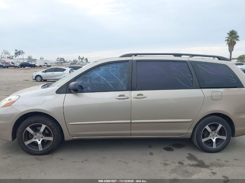 2007 Toyota Sienna Ce VIN: 5TDZK23C57S034316 Lot: 43681827