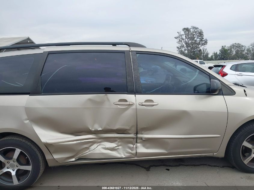 2007 Toyota Sienna Ce VIN: 5TDZK23C57S034316 Lot: 43681827