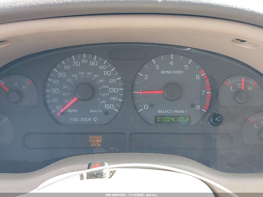 2002 Ford Mustang Gt VIN: 1FAFP42X32F206894 Lot: 43681842