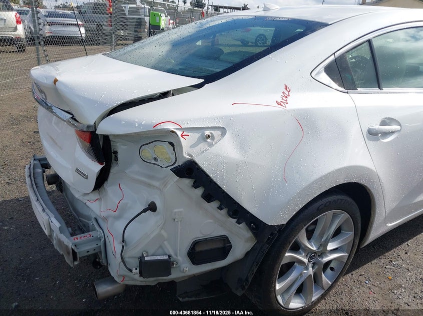 2016 Mazda Mazda6 I Touring VIN: JM1GJ1V51G1461704 Lot: 43681854