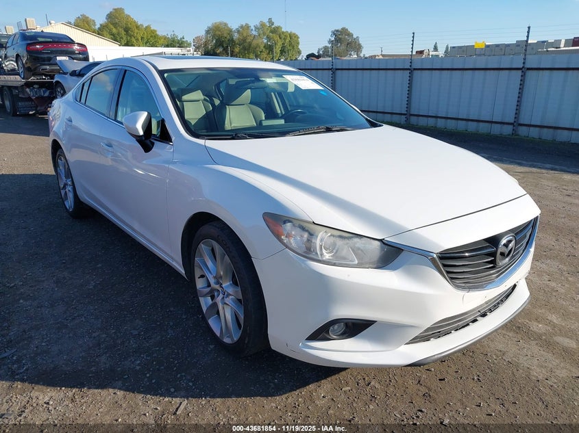 Vin: jm1gj1v51g1461704, lot: 44177117, mazda mazda6 i touring 20161