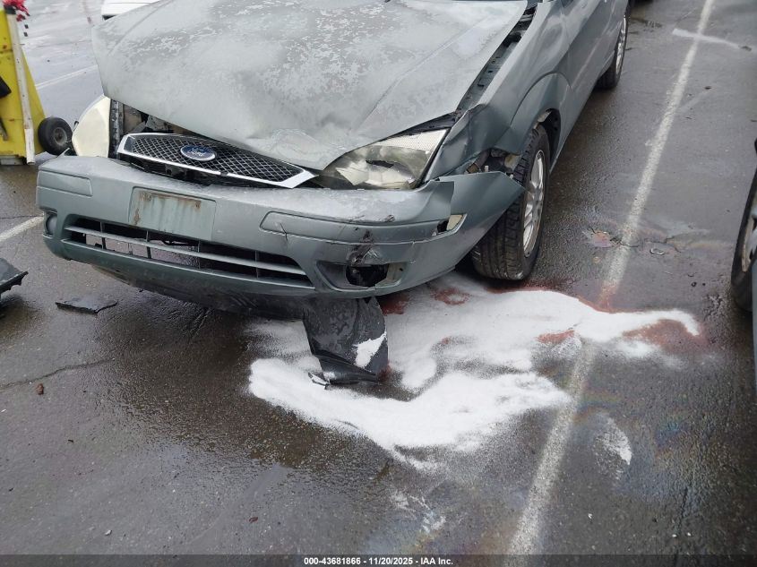 2005 Ford Focus Zxw VIN: 1FAFP36N65W183117 Lot: 43681866