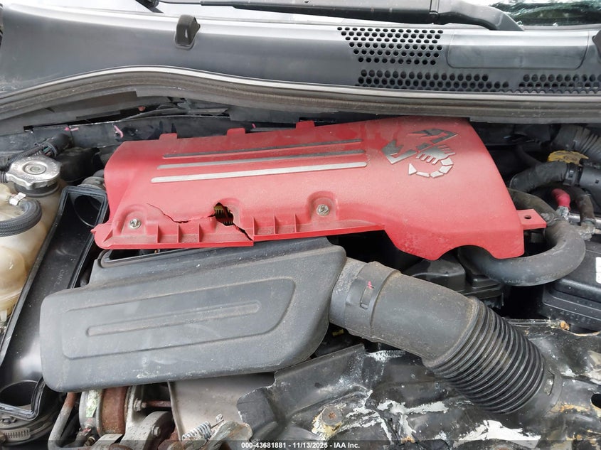 2013 Fiat 500 Abarth VIN: 3C3CFFFH2DT607638 Lot: 43681881