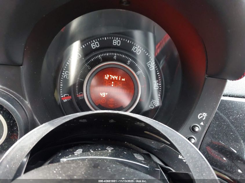 2013 Fiat 500 Abarth VIN: 3C3CFFFH2DT607638 Lot: 43681881