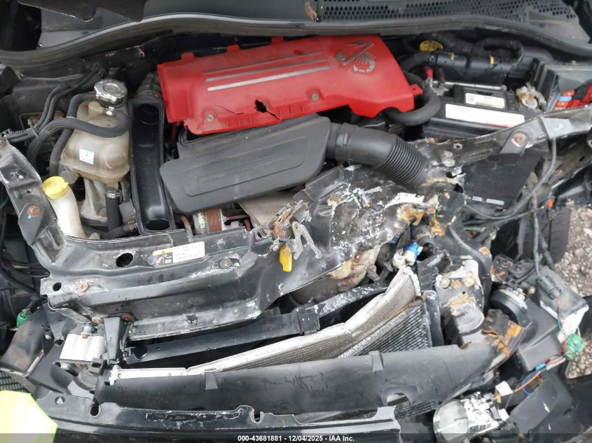 2013 Fiat 500 Abarth VIN: 3C3CFFFH2DT607638 Lot: 43681881