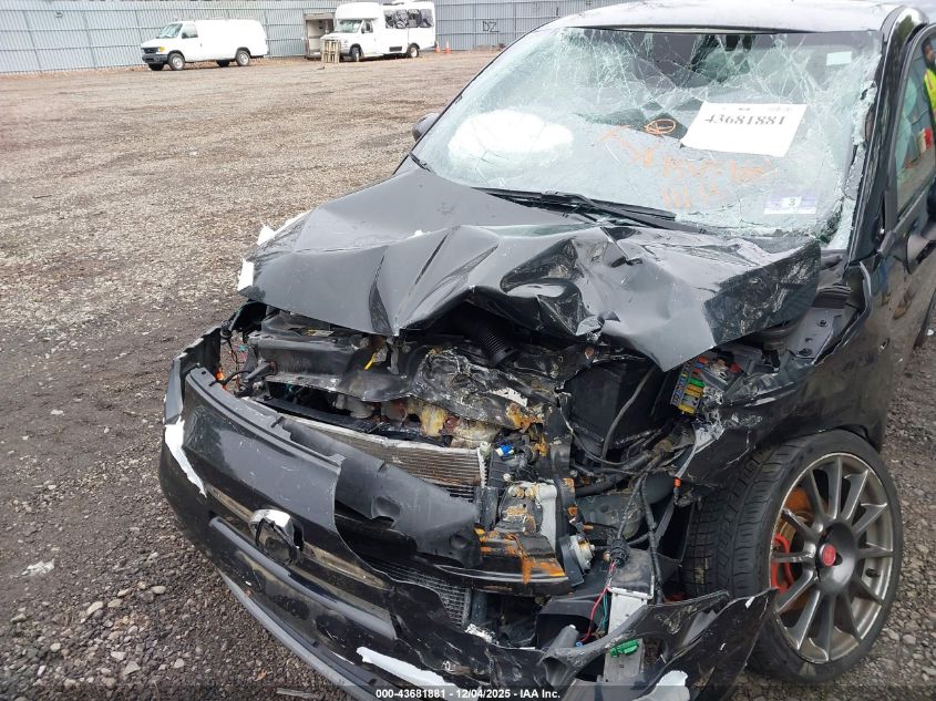 2013 Fiat 500 Abarth VIN: 3C3CFFFH2DT607638 Lot: 43681881