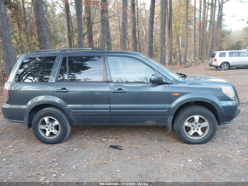 2006 Honda Pilot Ex VIN: 5FNYF28426B018322 Lot: 43681886