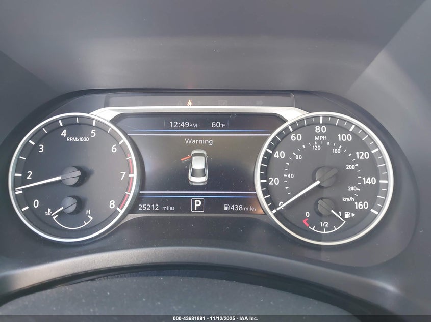 VIN 3N1AB8CV1SY276252 2025 NISSAN SENTRA SV