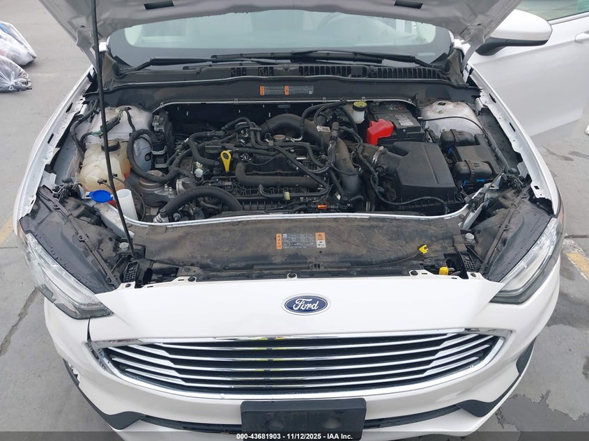 2019 Ford Fusion Se VIN: 3FA6P0HD6KR276642 Lot: 43681903