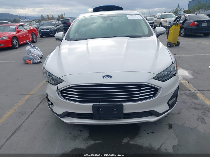 2019 Ford Fusion Se VIN: 3FA6P0HD6KR276642 Lot: 43681903