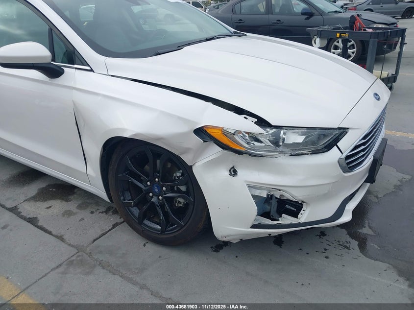 2019 Ford Fusion Se VIN: 3FA6P0HD6KR276642 Lot: 43681903