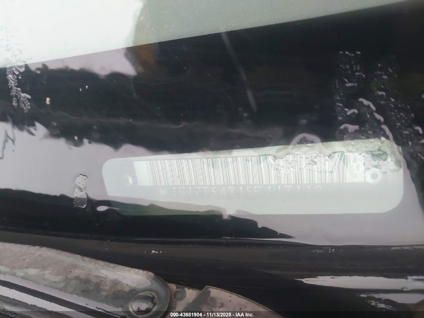 2005 Chevrolet Malibu Ls VIN: 1G1ZT54815F117112 Lot: 43681904