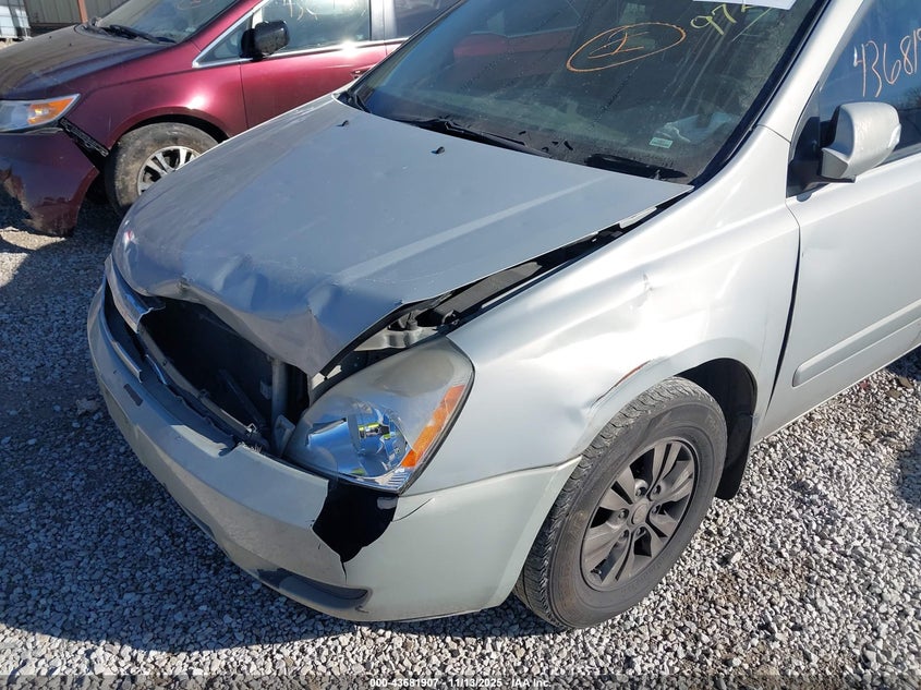 2012 Kia Sedona Lx VIN: KNDMG4C76C6499725 Lot: 43681907